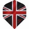 Misaladejuegos Plumas Mission Darts No2 Std Alliance Union Jack Negro Rojo F3082