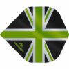 Misaladejuegos Plumas Mission Darts No2 Std Alliance Union Jack Negro Verde F3083 - Imagen 3