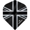 Misaladejuegos Plumas Mission Darts No2 Std Alliance Union Jack Negro F3087