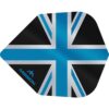Misaladejuegos Plumas Mission Darts No6 Alliance Union Jack Negro Azul F3097 - Imagen 2