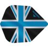 Misaladejuegos Plumas Mission Darts No6 Alliance Union Jack Negro Azul F3097 - Imagen 3
