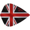 Misaladejuegos Plumas Mission Darts Kite Alliance Union Jack Negro Rojo F3090 - Imagen 3