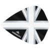 Misaladejuegos Plumas Mission Darts Kite Alliance Union Jack Negro Blanco F3096 - Imagen 3