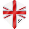 Misaladejuegos Plumas Mission Darts No2 Std Alliance Union Jack White Red F3127