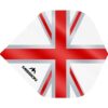 Misaladejuegos Plumas Mission Darts No2 Std Alliance Union Jack White Red F3127 - Imagen 2