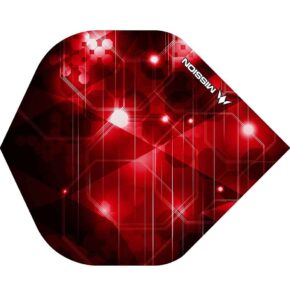 Misaladejuegos Plumas Mission Darts No2 Std Astral Roja F2858 - Imagen 2