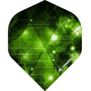 Misaladejuegos Plumas Mission Darts No2 Std Astral Verde F2859