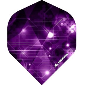 Misaladejuegos Plumas Mission Darts No2 Std Astral Morado F2863