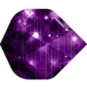 Misaladejuegos Plumas Mission Darts No2 Std Astral Morado F2863 - Imagen 3