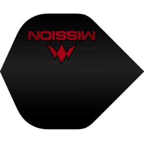 Misaladejuegos Plumas Mission Darts No2 Std Logo Rojo F2504 - Imagen 2