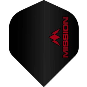 Misaladejuegos Plumas Mission Darts No2 Std Logo Rojo F2504