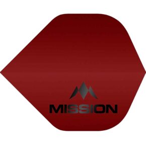 Misaladejuegos Plumas Mission Darts No2 Std Logo Rojo Mate F1950 - Imagen 3