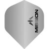 Misaladejuegos Plumas Mission Darts No2 Std Logo Plata Mate F1955