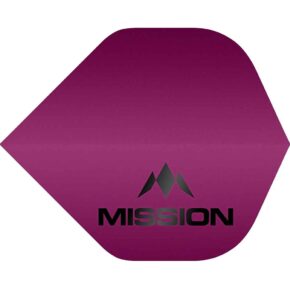 Misaladejuegos Plumas Mission Darts No2 Std Logo Rosa Mate F1956 - Imagen 2