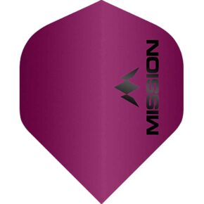 Misaladejuegos Plumas Mission Darts No2 Std Logo Rosa Mate F1956