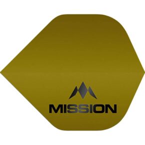 Misaladejuegos Plumas Mission Darts No2 Std Logo Oro Mate F1958 - Imagen 2