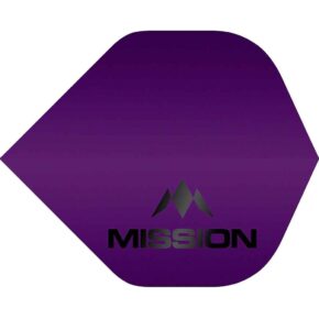 Misaladejuegos Plumas Mission Darts No2 Std Logo Morado Mate F1962 - Imagen 2