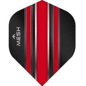 Misaladejuegos Plumas Mission Darts No2 Std Mesh Rojo F2442