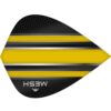 Misaladejuegos Plumas Mission Darts Kite Mesh Amarillo F2514 - Imagen 2