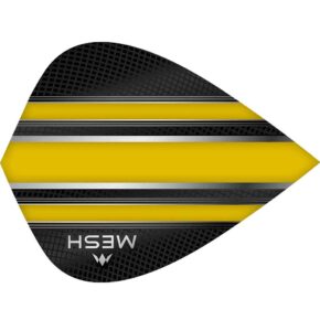 Misaladejuegos Plumas Mission Darts Kite Mesh Amarillo F2514 - Imagen 2