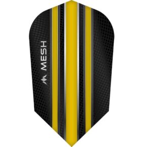 Misaladejuegos Plumas Mission Darts Slim Mesh Amarilla F2001