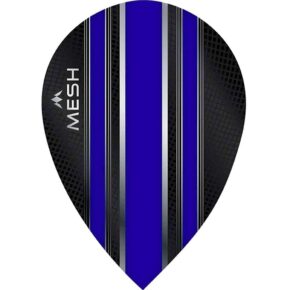Misaladejuegos Plumas Mission Darts Ovalada Mesh Azul Oscuro F2005