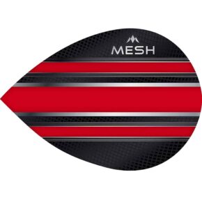 Misaladejuegos Plumas Mission Darts Ovalada Mesh Rojo F2006 - Imagen 3