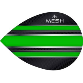 Misaladejuegos Plumas Mission Darts Ovalada Mesh Verde F2022 - Imagen 3
