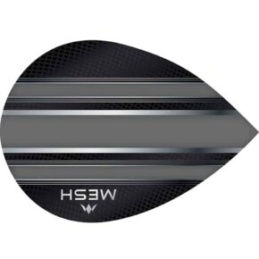 Misaladejuegos Plumas Mission Darts Ovalada Mesh Gris F2025 - Imagen 2