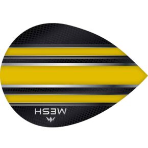 Misaladejuegos Plumas Mission Darts Ovalada Mesh Amarillo F2026 - Imagen 2