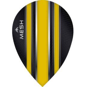 Misaladejuegos Plumas Mission Darts Ovalada Mesh Amarillo F2026