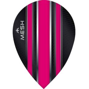Misaladejuegos Plumas Mission Darts Ovalada Mesh Rosa F2027