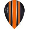 Misaladejuegos Plumas Mission Darts Ovalada Mesh Naranja F2067