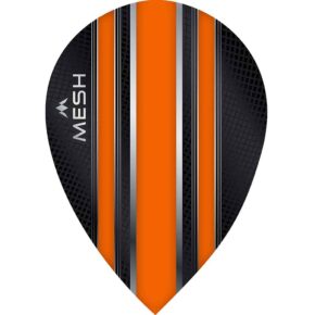 Misaladejuegos Plumas Mission Darts Ovalada Mesh Naranja F2067