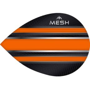 Misaladejuegos Plumas Mission Darts Ovalada Mesh Naranja F2067 - Imagen 3