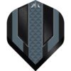 Misaladejuegos Plumas Mission Darts Plumas No2 Std Temple Negro Gris F3358