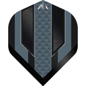 Misaladejuegos Plumas Mission Darts Plumas No2 Std Temple Negro Gris F3358