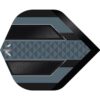 Misaladejuegos Plumas Mission Darts Plumas No2 Std Temple Negro Gris F3358 - Imagen 3
