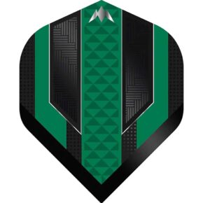 Misaladejuegos Plumas Mission Darts Plumas No2 Std Temple Negro Verde F3360