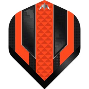 Misaladejuegos Plumas Mission Darts Plumas No2 Std Temple Negro Naranja F3365
