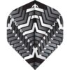 Misaladejuegos Plumas Mission Darts Plumas No2 Std Vex Negro Blanco F33454