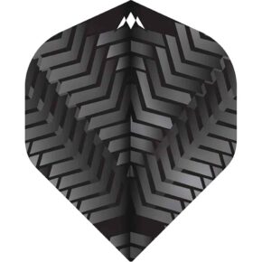 Misaladejuegos Plumas Mission Darts Plumas No2 Std Vex Negro F3346