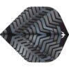 Misaladejuegos Plumas Mission Darts Plumas No2 Std Vex Negro Gris F3347 - Imagen 3