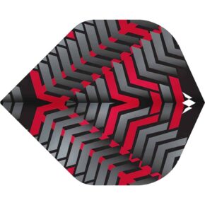 Misaladejuegos Plumas Mission Darts Plumas No2 Std Vex Negro Rojo F3350 - Imagen 3