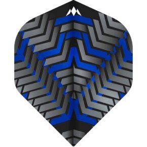 Misaladejuegos Plumas Mission Darts Plumas No2 Std Vex Negro Azul F3352
