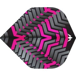Misaladejuegos Plumas Mission Darts Plumas No2 Std Vex Negro Rosa F3353 - Imagen 2