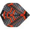 Misaladejuegos Plumas Mission Darts Plumas No2 Std Vex Negro Naranja F3354 - Imagen 2