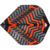 Misaladejuegos Plumas Mission Darts Plumas No2 Std Vex Negro Naranja F3354 - Imagen 3