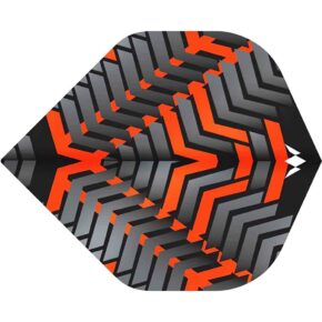 Misaladejuegos Plumas Mission Darts Plumas No2 Std Vex Negro Naranja F3354 - Imagen 3