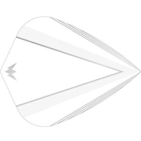 Misaladejuegos Plumas Mission Darts Plumas Kite Shades Blanca F3035 - Imagen 3